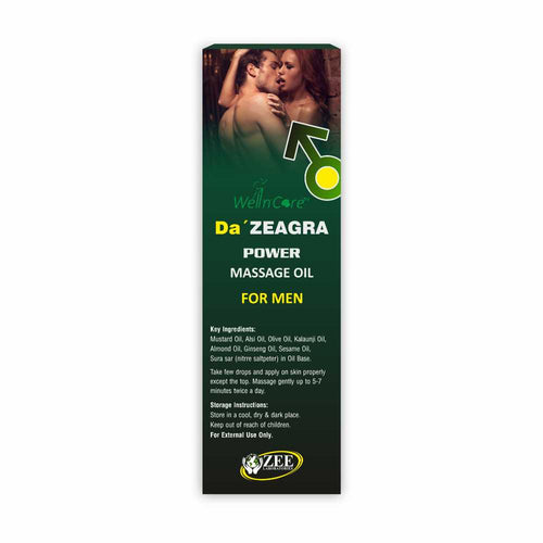 Da' ZEAGRA Power Massage Oil – Pack of 2 | Natural Herbal Formula